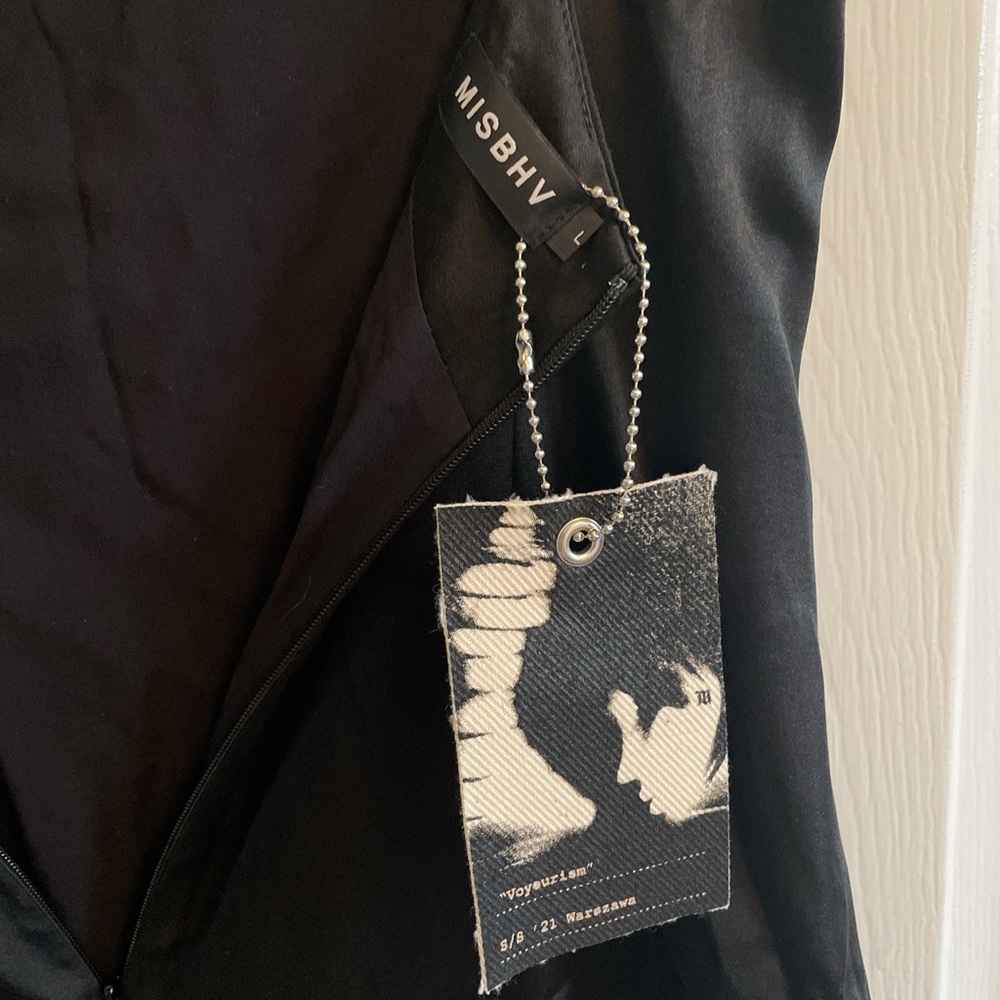 MISBHV Voyeur Silk Slip Dress - Picture 4 of 6